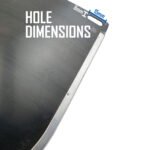 10x Blue Eagle Browguard Shade 5 Face Shield Mask Lens - Image 6