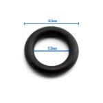 O Rings Regulators 5 Pack BW10003 Black/Red - Image 3