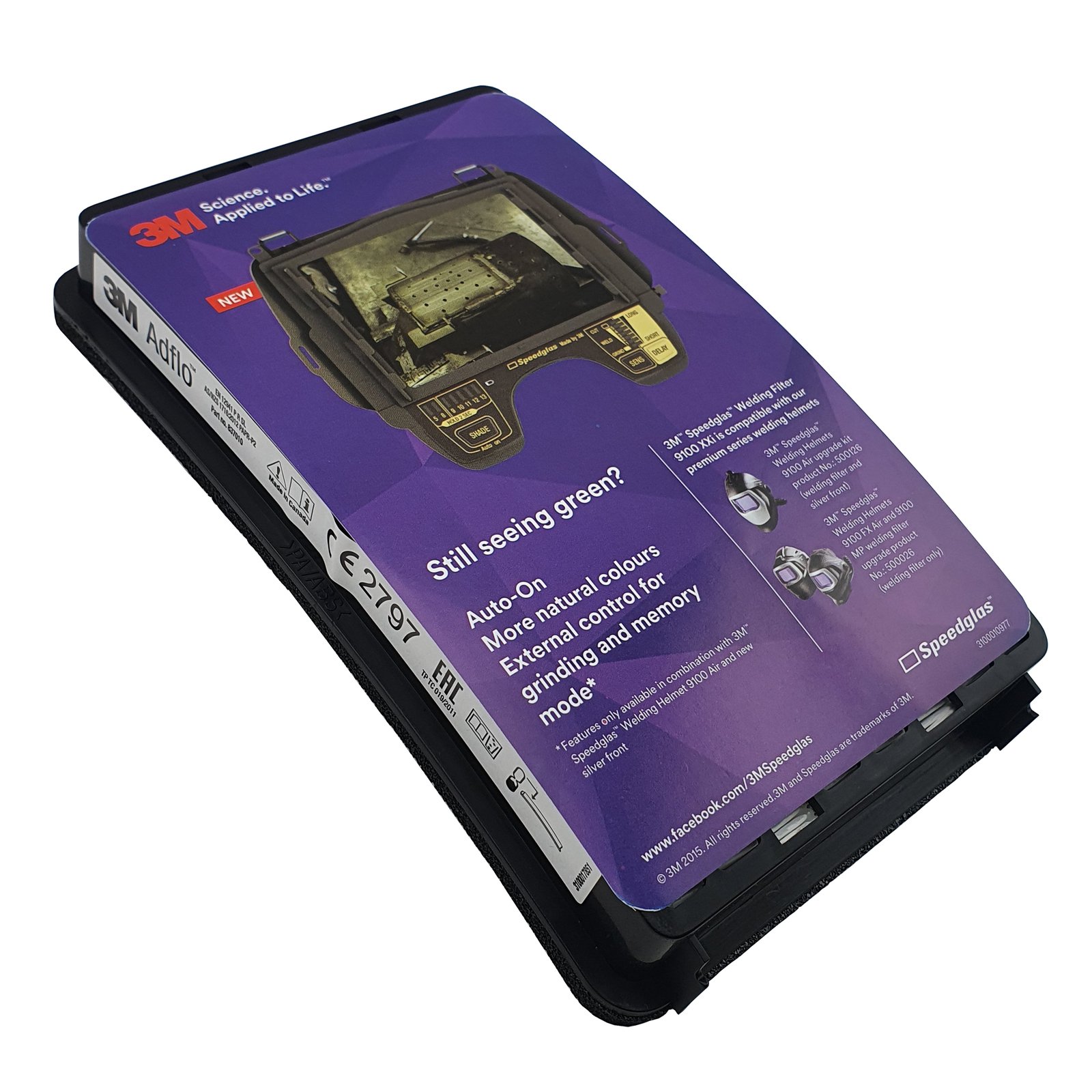 3M Speedglas Adflo Particle Filter Replacement - 80 Pack - 837010