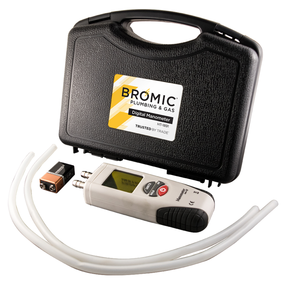 Bromic Digital Manometer Differential Pressure Meter HT-1891