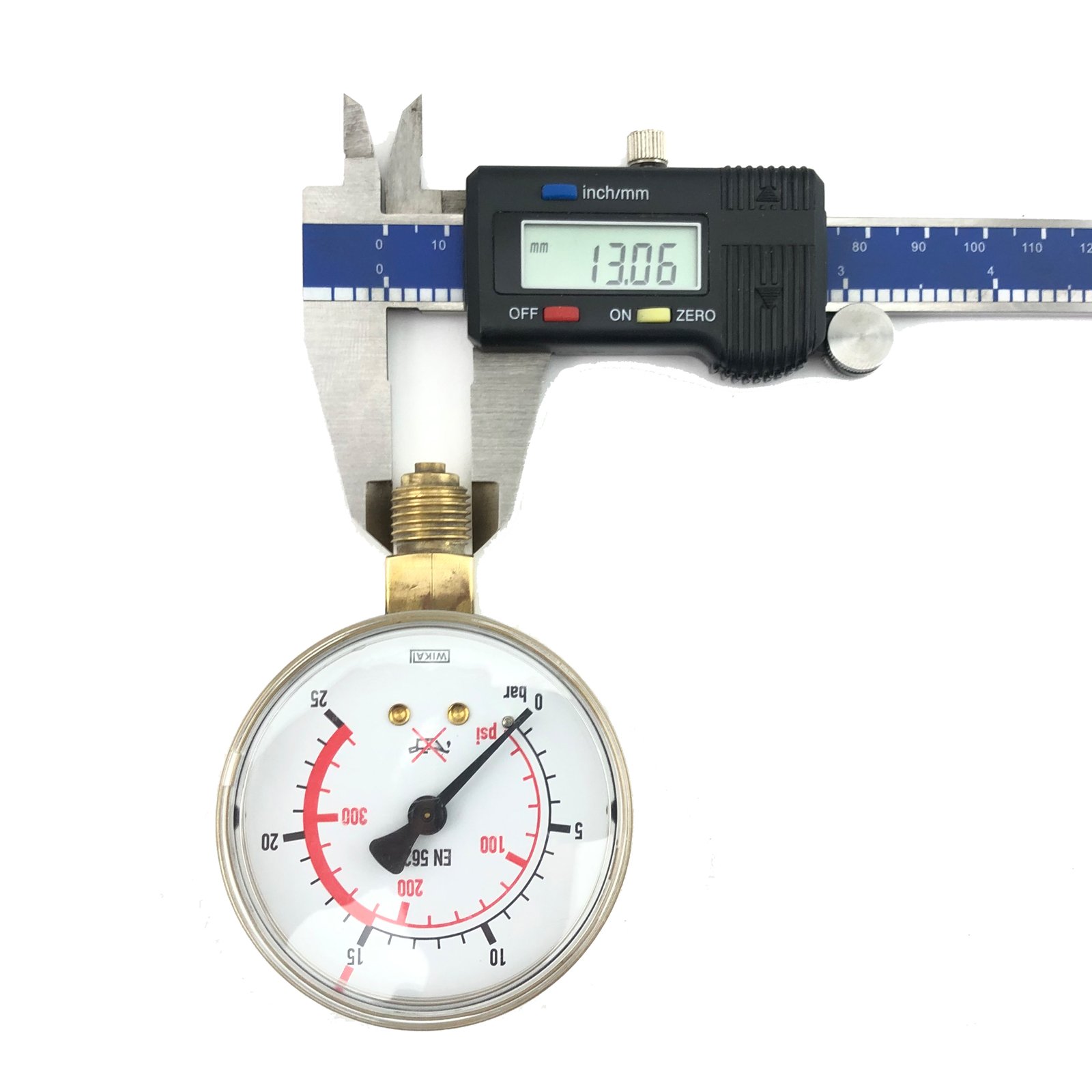 8E6411P Harris 800 Series 15BAR/215PSI Regulator Gauge - Image 1
