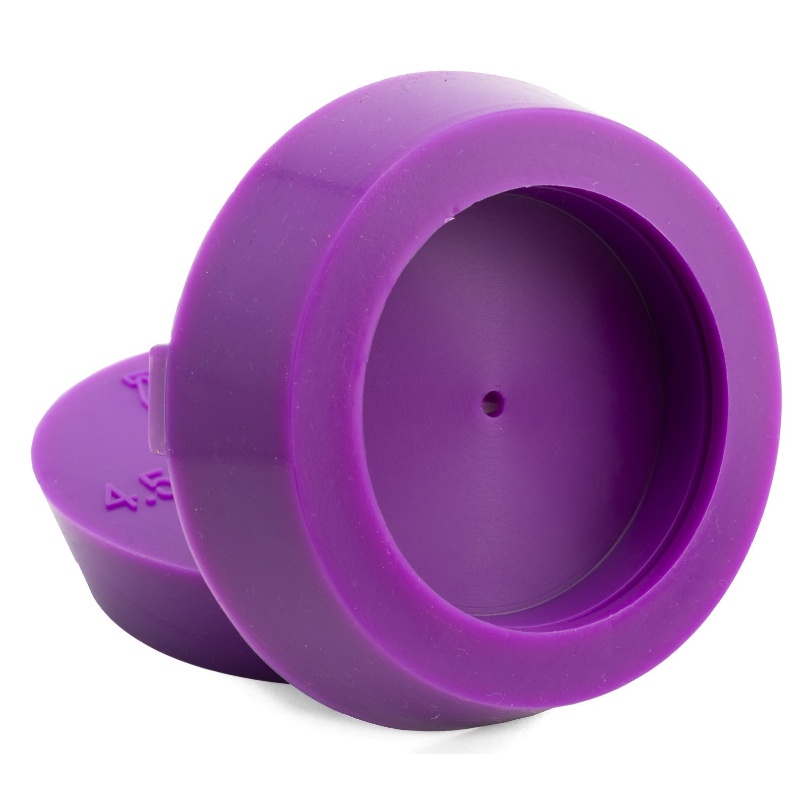 903-71127-0000 Purple Silicone Purge Plugs (4.5" Pipe / 5" Tube) - TIG Aesthetics by Ticon - Pack of 2 - Image 1
