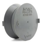 Grey Silicone Purge Plugs (6" Tube) - TIG Aesthetics by Ticon - Pack of 2