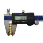 9/16 Nut Brass Barb fitting for 8mm Hose - Nut and Barb - Image 4