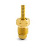 Bossweld 5/8" UNF LF Gas Nut & Hose Tail Kit