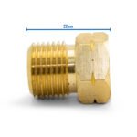 Bossweld 5/8" UNF LF Gas Nut & Hose Tail Kit - Image 6