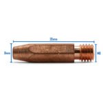 Kemppi M8*35*0.8mm E-CU MIG Contact Tips 25pcs - Image 4