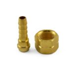 5/8 UNF Left Hand Brass Barb Fitting 5mm Hose LPG Acetylene Regulators - Image 3