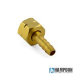 5/8 UNF Left Hand Brass Barb Fitting 5mm Hose LPG Acetylene Regulators - Image 6