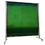 1.8 x 1.8m Frame for Welding Curtain / Screen on Wheels - Image 2