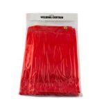 1.8 x 2.7m Red Welding Curtain / Screen and frame Combo