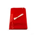 1.8 x 2.7m Red Welding Curtain / Screen and frame Combo - Image 3