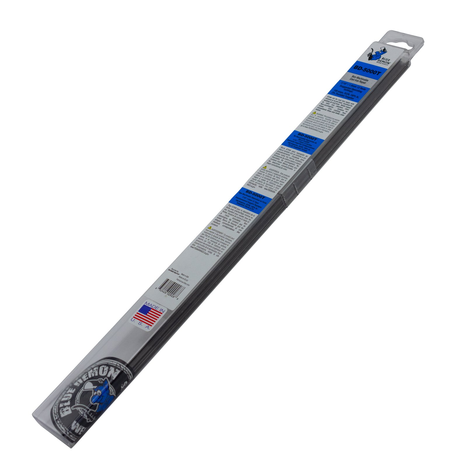 1.6mm Blue Demon Cast Iron TIG Repair Rod 12pcs