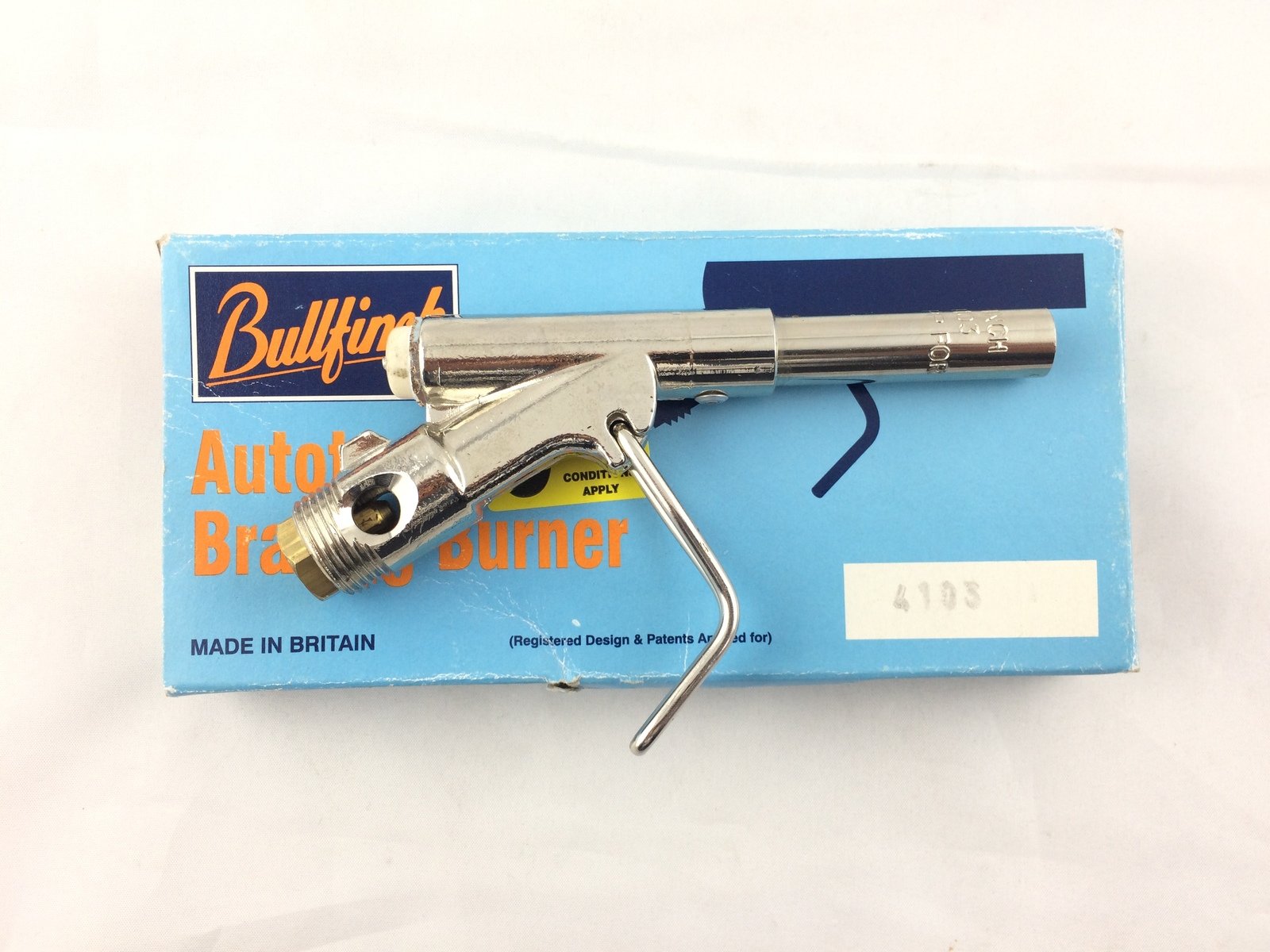 Bullfinch No.4104 Auto Torch Brazer Medium UK Made