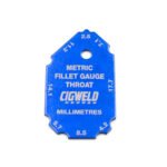 CIGAGE Metric Fillet Gauge Weld Joint Throat Depth Leg Length - Image 2