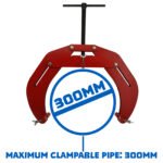 COBRA Pipe Alignment Welding Clamp Set 25-300mm Stainless S - Image 4