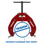 COBRA Pipe Alignment Welding Clamp Set 25-300mm Stainless S - Image 5