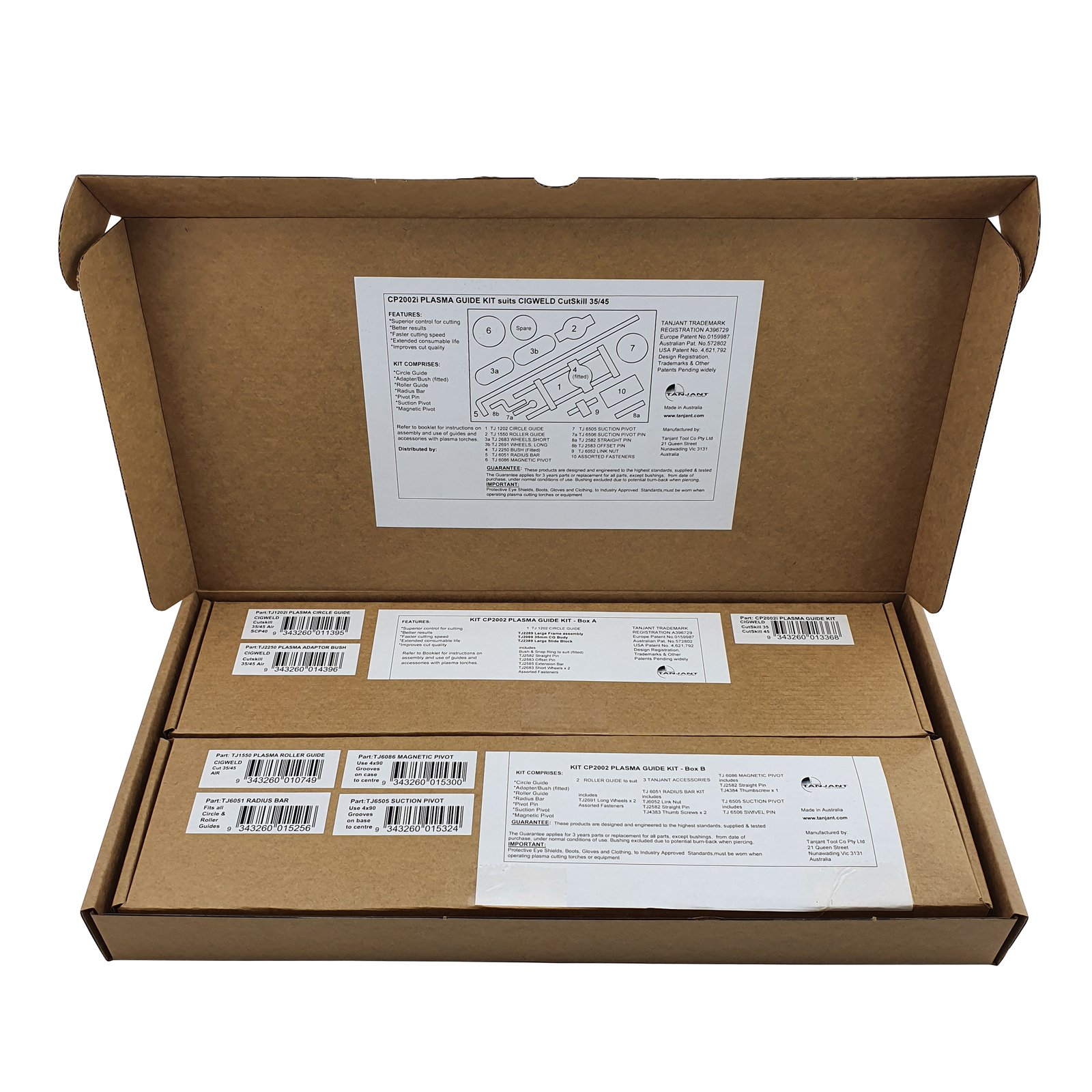 To Suit CIGWELD CutSkill 35/45  SC30 Plasma Cutting Guide Kit AUSTRALIAN MADE