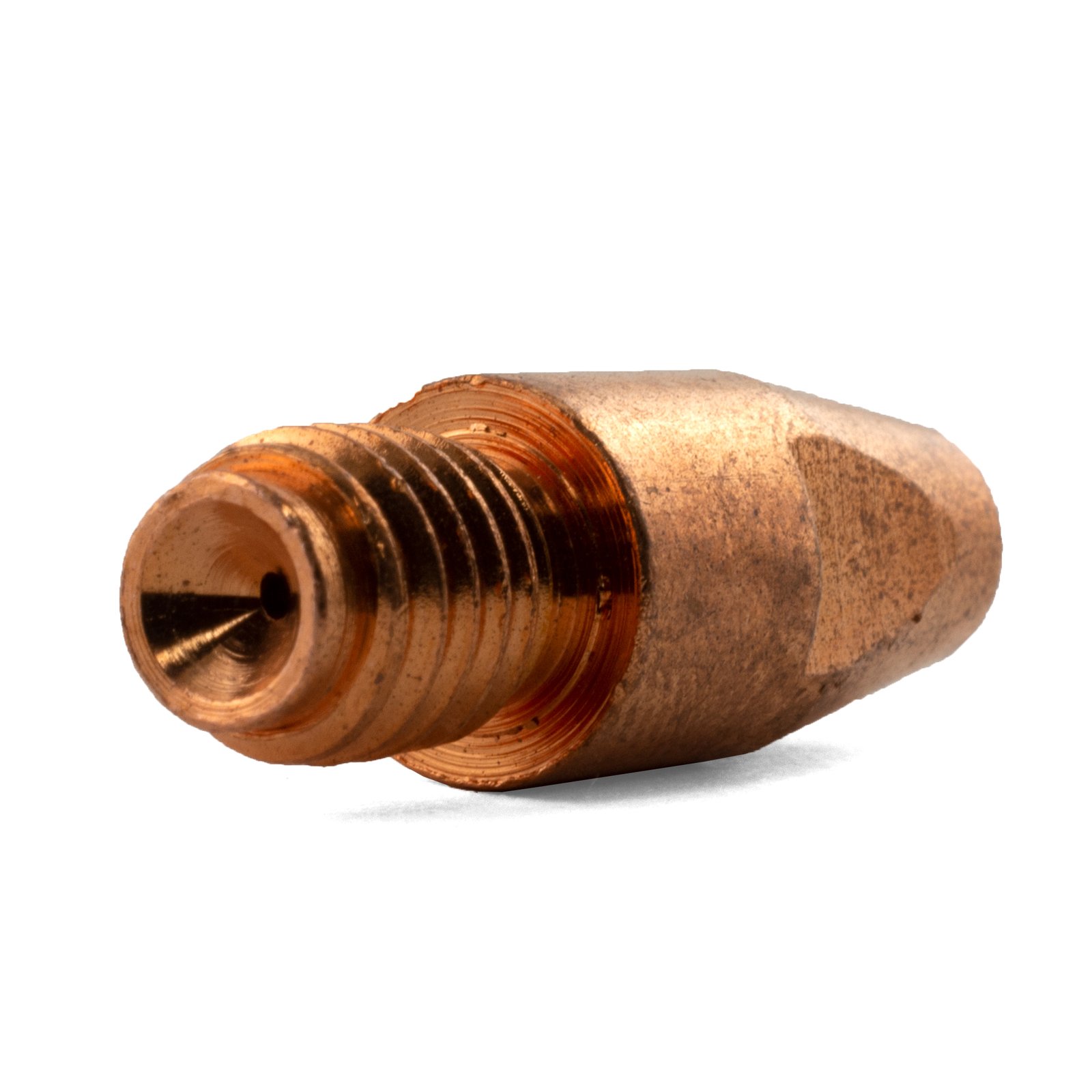 CT09810A-10 Binzel Style MIG Contact Tips for 0.9mm Aluminum Wire - 10 each - M8 x 10mm x 0.9mm - Image 1