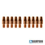 Binzel Style MIG Contact Tips - 1.4mm - 10 Each  - M8 x 10mm x 1.4mm - Image 5