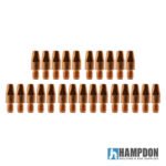 Binzel Style MIG Contact Tips ALUMINIUM 1.6mm M8x10mm 100pcs - Image 5
