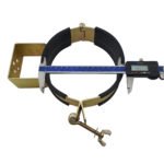 Acetylene D Size Gas Bottle Holder 146-162mm Steel Restraint - Image 3