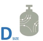 6kg Food Grade CO2 D Size Gas Bottle for Brewing / Welding - No Rent