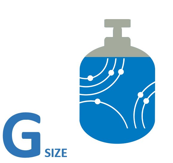 Argon / Co2 G Size Welding Gas Bottle - NO RENT