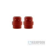 Binzel Style MIG Gas Diffuser - MB24 - Red Silicone - 2 Pack - Image 5
