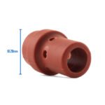 Binzel Style MIG Gas Diffuser MB36 - Red Silicone - 40 Each - Image 2