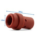 Binzel Style MIG Gas Diffuser MB36 - Red Silicone - 40 Each