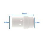 Binzel Style MIG Gas Diffuser MB36 - White Ceramic - 2 Each - Image 5