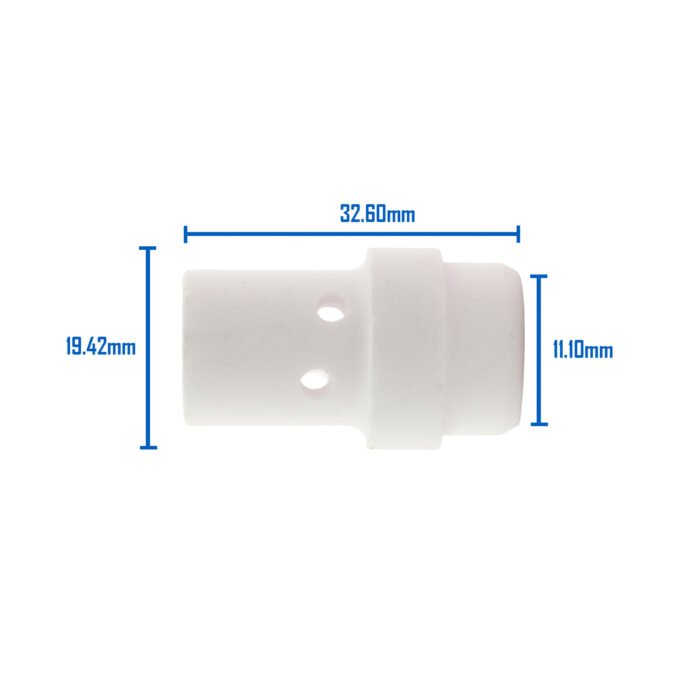 Binzel MB36 MIG Gas Diffuser White Ceramic 2pcs - WeldSuper – Premium ...