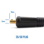 200A Earth Clamp Lead 16m 35-50 Large Plug - Image 4