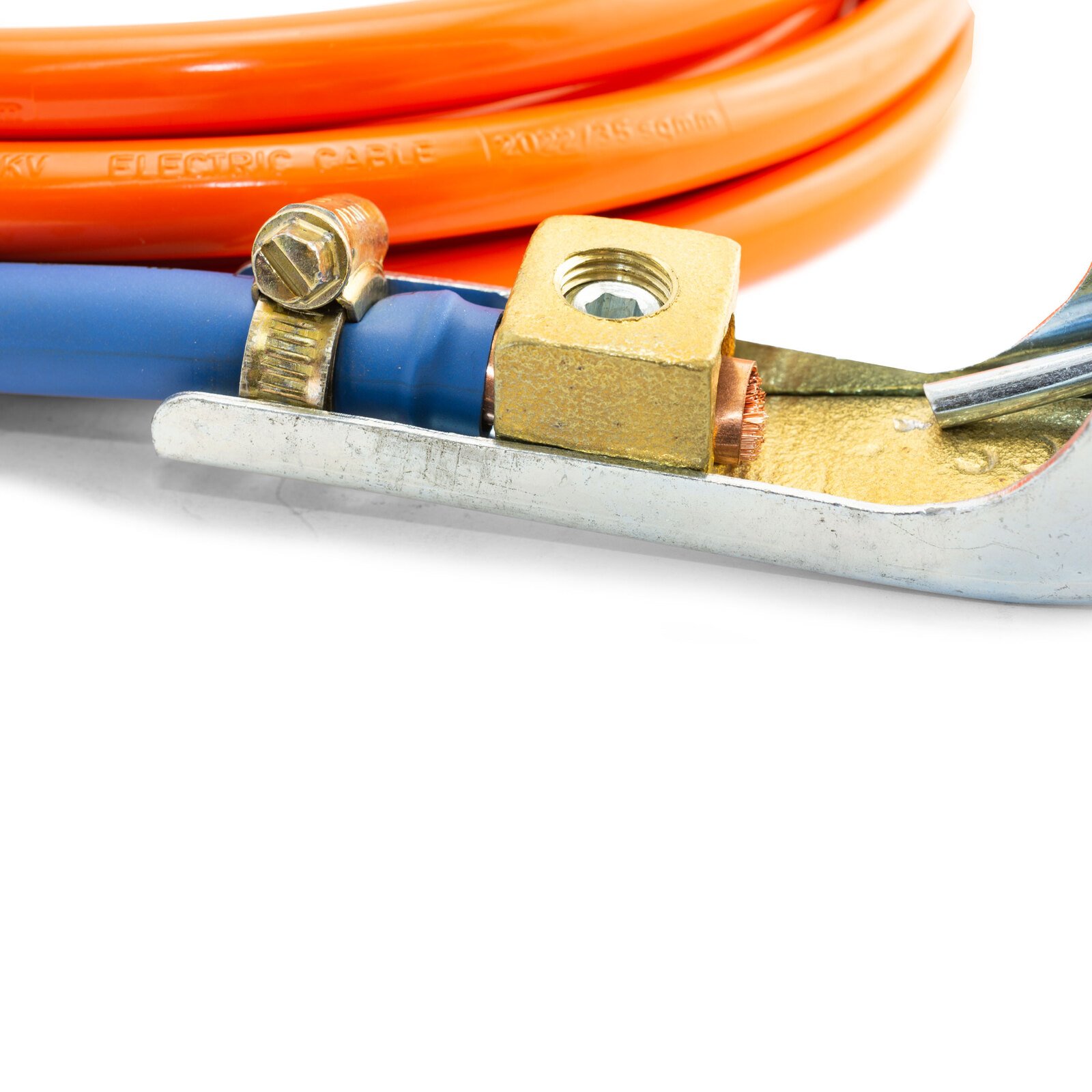 400A Earth Clamp and Lead - 5 Meter - 35-50 Large Plug