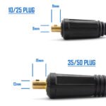 200A Earth Clamp and Lead - 5 Meter - 10-25 Small Plug - Image 5