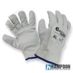 XL Riggers Gloves Cow Hide Leather - 1 Pair - Image 4