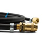 2m Argon Hose Quick Connect Fitting for Kemppi UNIMIG Regulator