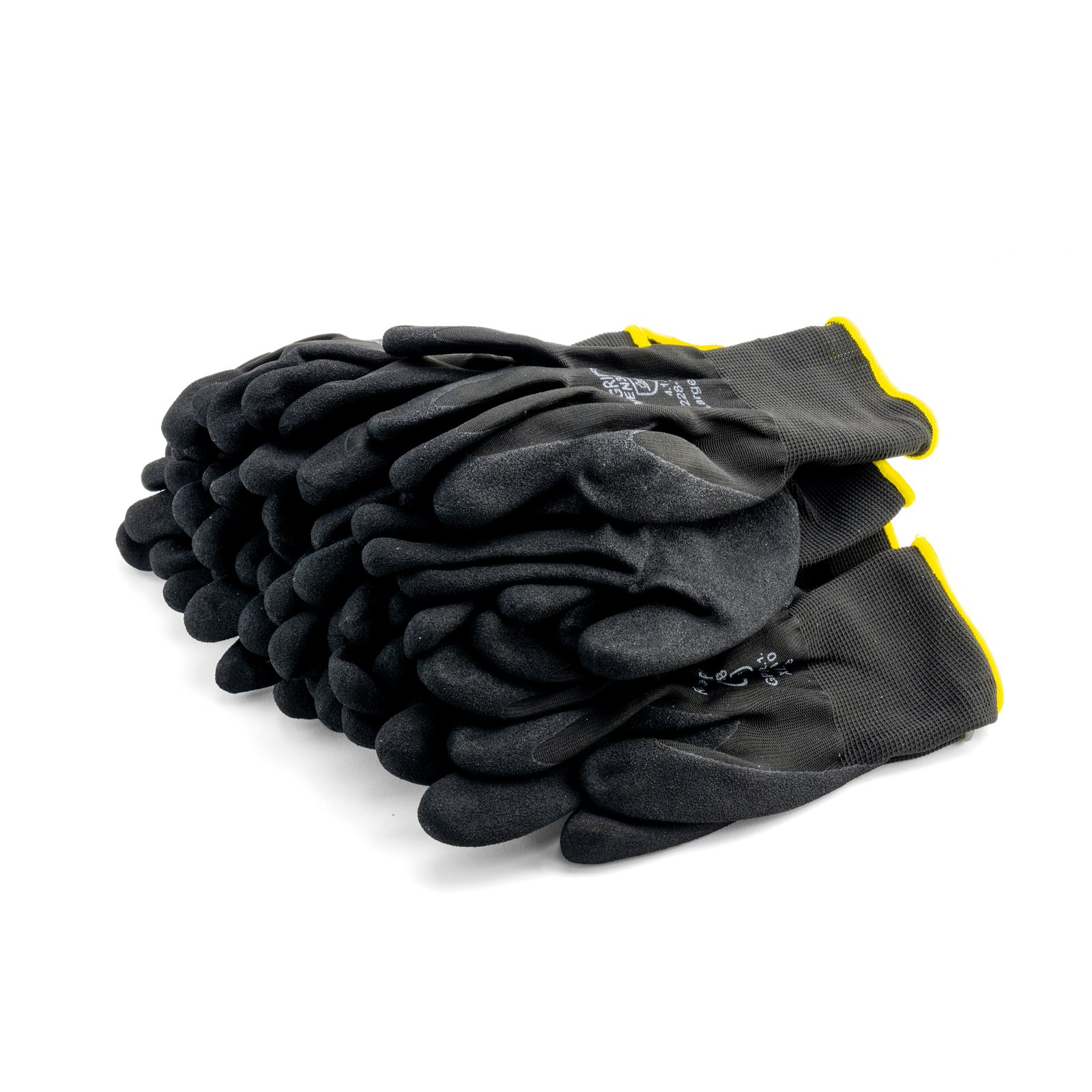12x XL Rippa Grippa Ninja Nitrile Coated Synthetic Glove