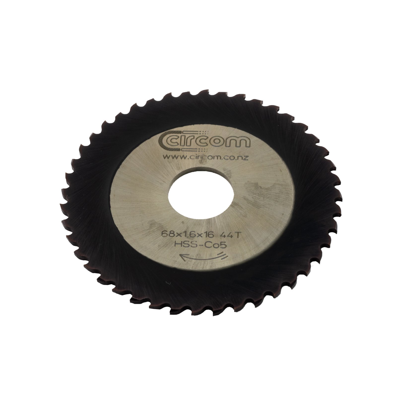 HSS Cutting Saw Blade - 68mm x 1.6mm - TIALN Coated 44 Teeth