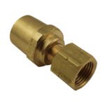 LP242 10mm LH Fuel Hose Connector Reusable ACETYLENE/LPG