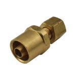 2 x 10mm Hose Connector, LH (FUEL), reusable - LP242 ACETYLENE / LPG