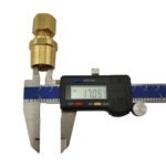 LP242 10mm LH Fuel Hose Connector Reusable ACETYLENE/LPG - Image 6