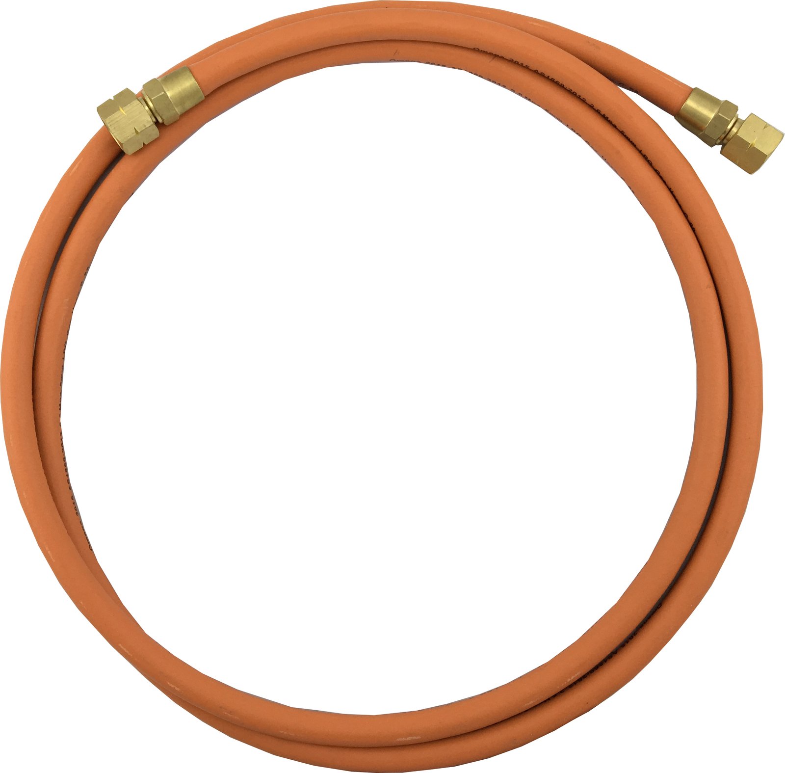 LPG Hose with Fittings - 5mm - 2 Meter