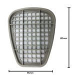 3M 6051 A1 Gas Filter Cartridge 5 Pairs High Quality - Image 3
