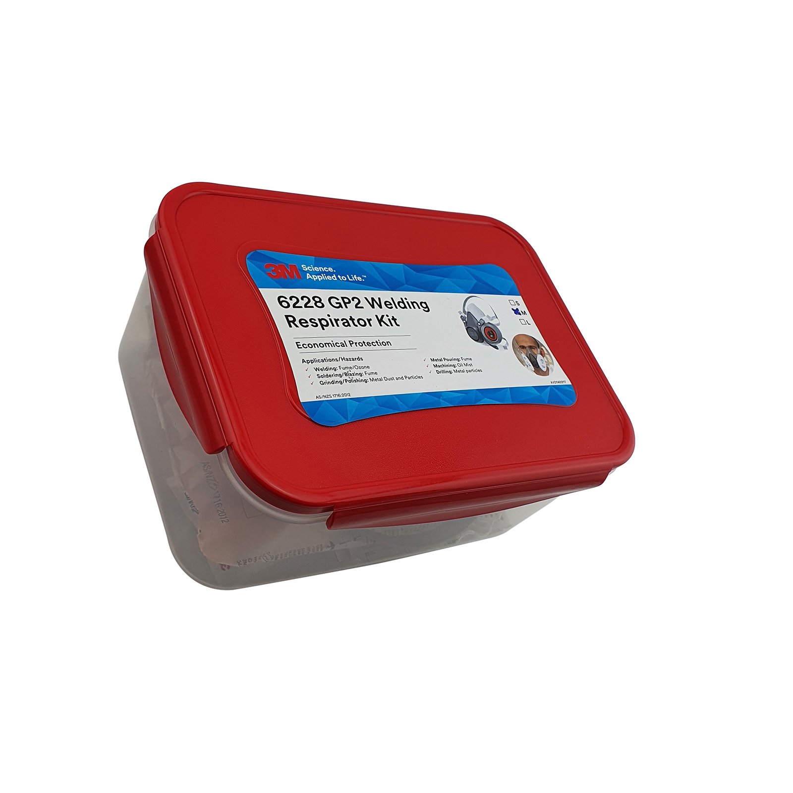 3M 6000 Series GP2 Welding Respirator Mask Starter Kit AT019448086
