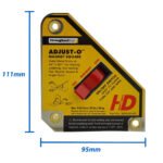 2x Strong Hand Adjust-O Magnet Square Small 40kg On/Off - Image 2