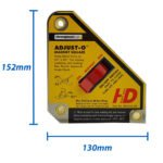 5x Strong Hand Adjust-O Magnet Square 75kg On/Off - Image 2