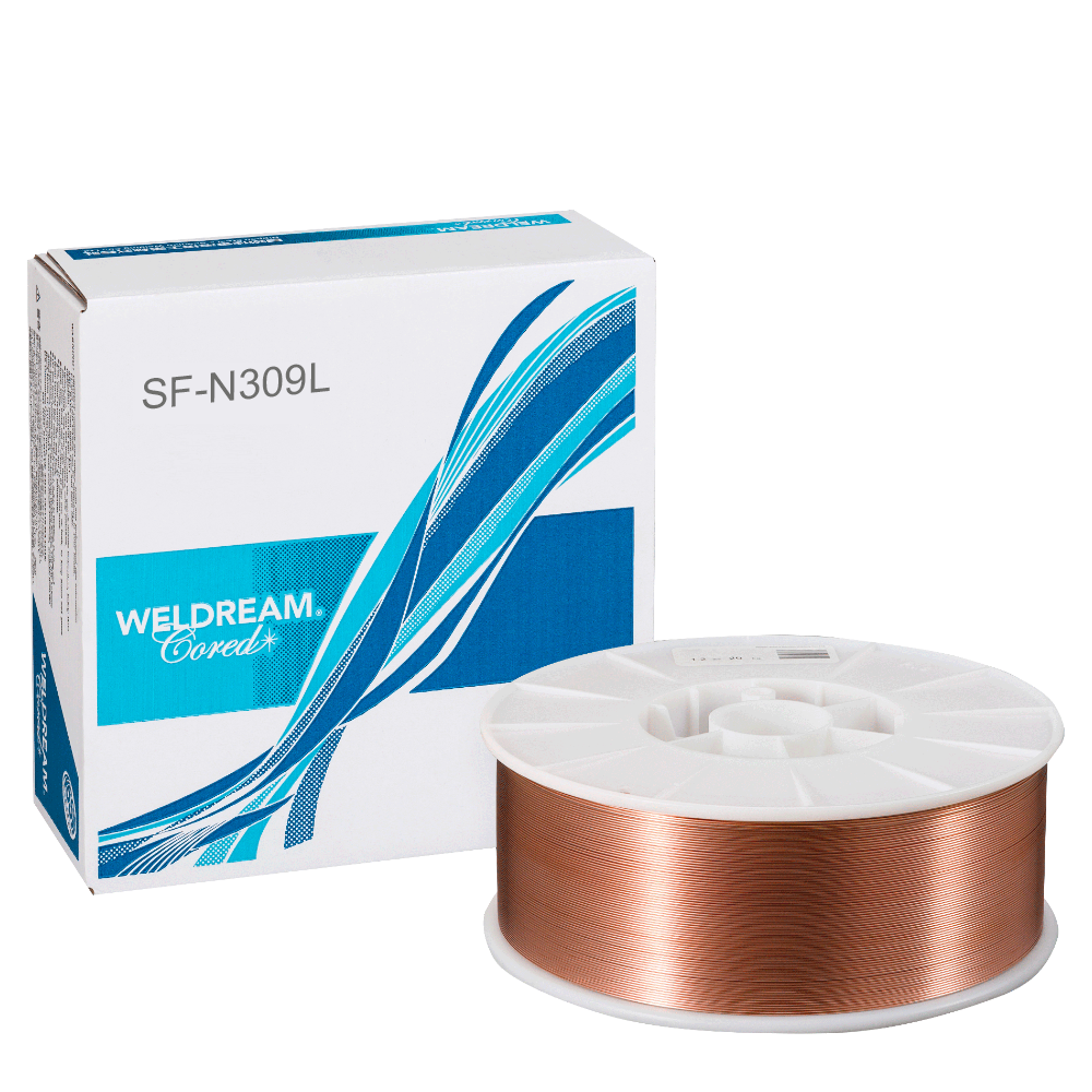 12.5kg - 1.2mm 309 Gasless Nippon Steel Welding Wire Weldream SF-N309L