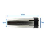 2x MB24 Conical MIG Nozzle Shroud Binzel Style - Image 4